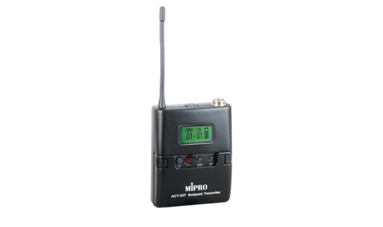 УВЧ Поясной беспроводной радиопередатчик Mipro ACT-32T